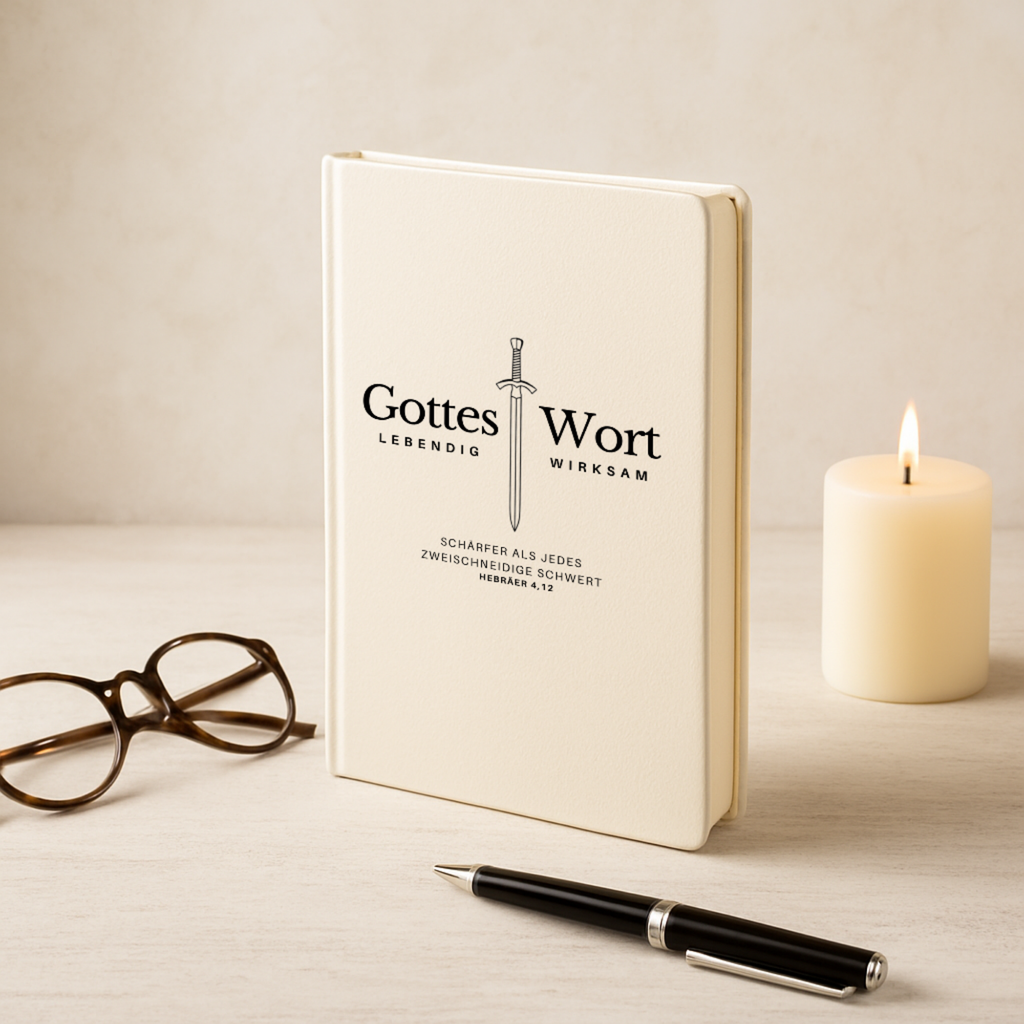 Bibel neu einbebunden mit handgefertigtem Bibelcover aus  Echtleder oder Kunstleder mit Prägung oder Gravur – ReBible Bibelrestaurierung & Bibelreparatur